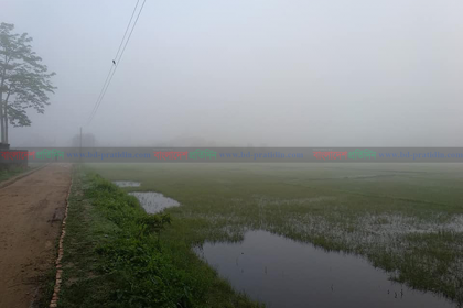 সিলেটে গ্রীষ্মের ভোরে শীতের কুয়াশা!