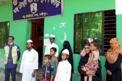 লক্ষ্মীপুরে একই পরিবারের অপহৃত ১১ জন উদ্ধার