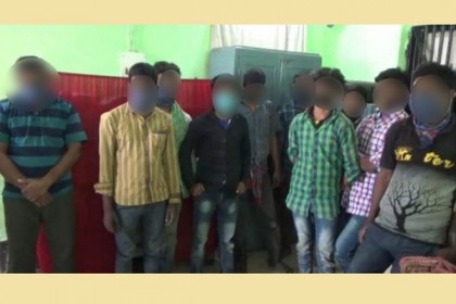 দেশে ফেরার সময় ত্রিপুরায় ১০ বাংলাদেশি আটক