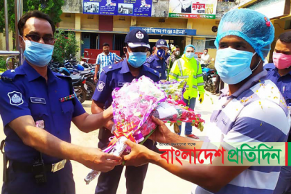করোনা জয় করে কর্মস্থলে যোগ দিলেন সার্জেন্ট ফয়সাল
