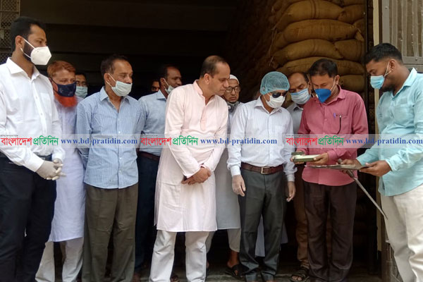 আশুগঞ্জে কৃষকের কাছ থেকে বোরো ধান সংগ্রহ শুরু