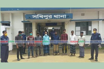 সখীপুরে মুক্তিযোদ্ধার উপর হামলা, গ্রেফতার ৭ 