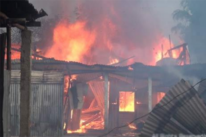 কিশোরগঞ্জে ভয়াবহ সংঘর্ষে পথচারী নিহত, ৩০ বসতঘরে হামলা-অগ্নিসংযোগ