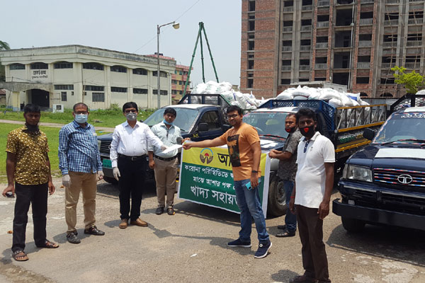 সুনামগঞ্জে ২৭০০ অসহায় মানুষকে খাদ্য সহায়তা

