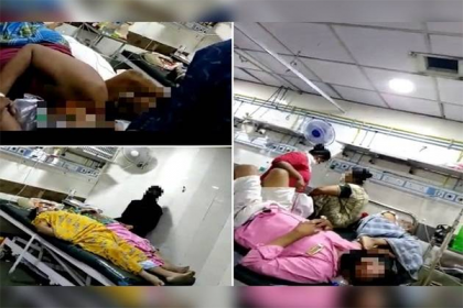 মুম্বাইয়ে করোনা ওয়ার্ডে জীবিতদের মাঝেই পড়ে আছে সারি সারি মৃতদেহ!