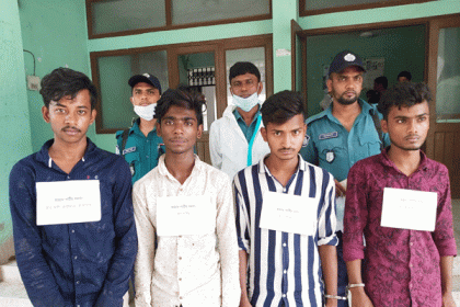গাজীপুরে অজ্ঞান পার্টির পাঁচ সদস্য আটক

