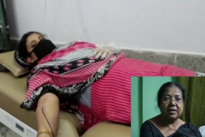 রোজা ভেঙে হিন্দু বৃদ্ধাকে রক্ত দিয়ে বাঁচালেন মুসলিম গৃহবধূ