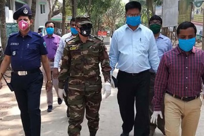 কাহালুতে করোনা মোকাবিলায় কঠোর নজরদারি