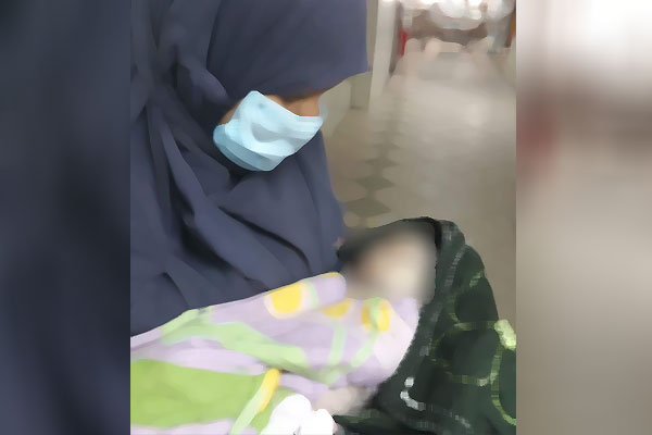 রমেকে সন্তান জন্ম দিলেন করোনা আক্রান্ত নারী