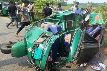 শ্রীমঙ্গলে সড়ক দুর্ঘটনায় উপ-সহকারী কৃষি কর্মকর্তাসহ নিহত ২