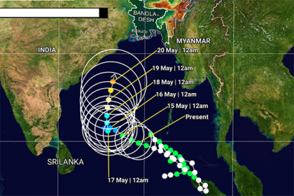 বঙ্গোপসাগরে লঘুচাপ, ঘূর্ণিঝড়ের আলামত