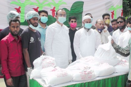কুড়িগ্রামে ২ হাজার পরিবারে ত্রাণ বিতরণ