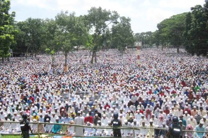 ২০০ বছর পর স্থগিত শোলাকিয়ার ঈদ জামাত