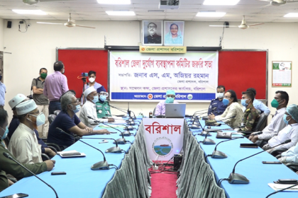 বরিশালে ঘূর্ণিঝড় আঘাত হানার আগেই বোরো ধান ঘরে তোলার নির্দেশ

