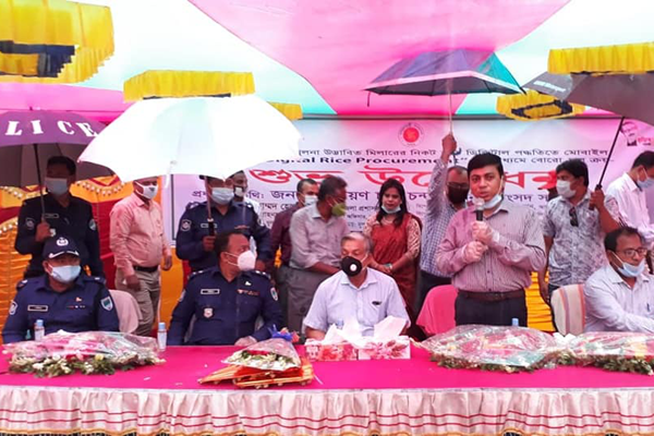 মোবাইল অ্যাপসে চাল সংগ্রহ খুলনায়

