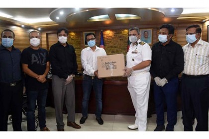 বিআইডব্লিউটিএ’কে পিপিই ও মাস্ক দিল বসুন্ধরা গ্রুপ