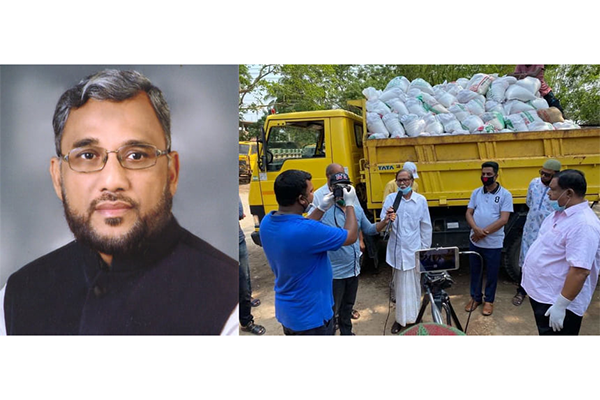 পরিবেশ মন্ত্রীর উদ্যোগে ২৮০০ পরিবারের মাঝে ঈদ উপহার বিতরণ