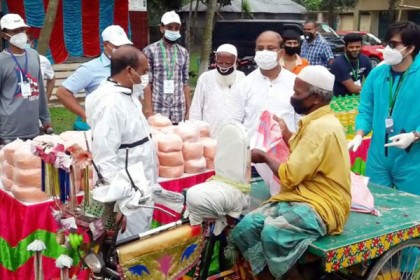 ঠাকুরগাঁওয়ে প্রতিবন্ধী অস্বচ্ছলদের মাঝে খাদ্য সহায়তা প্রদান