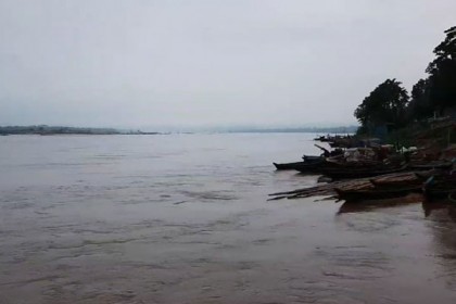 পাহাড়ি ঢলে বাড়তে শুরু করেছে সোমেশ্বরীর পানি 