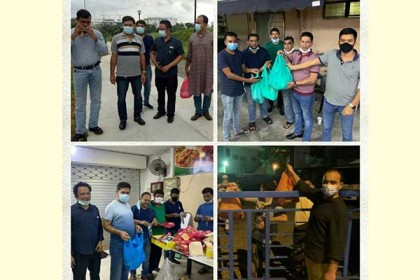 লকডাউনে থাকা প্রবাসীদের পাশে বিজনেস চেম্বার অফ সিঙ্গাপুর