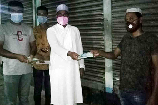 বাগেরহাটে প্রধানমন্ত্রীর অনুদান পেল তিন করোনা রোগী