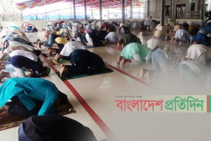 কিশোরগঞ্জে ৫ হাজার ১২৫ মসজিদে ঈদের নামাজ আদায়