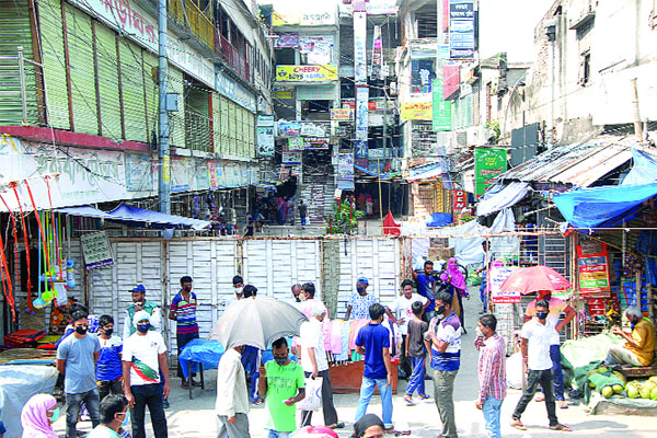 অপরিকল্পিত এক মার্কেট আরডিএ