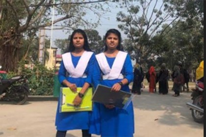 জমজ দুই বোনের গোল্ডেন এ প্লাস অর্জন