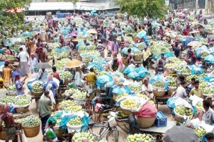 চাঁপাইনবাবগঞ্জে কানসাট আমবাজার উদ্বোধন