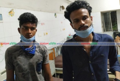 সিলেটে ছাত্রলীগ নেতার সহযোগিতায় পুলিশের খাঁচায় দুই ছিনতাইকারী
