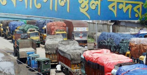 সোনামসজিদ স্থলবন্দরে আমদানি-রপ্তানি শুরু
