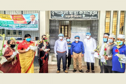 লাকসামে একই পরিবারের ৮ জনসহ ১২ করোনা জয়ীকে ছাড়পত্র