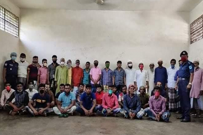 নেত্রকোনার মদনে আঙ্গুর হত্যা মামলার ৩৫ আাসমি গ্রেফতার