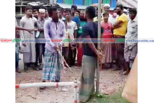 কবুতর চুরির অপবাদে কিশোরকে গাছে বেঁধে নির্যাতন!