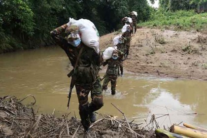 পার্বত্যাঞ্চলে দরিদ্র জনগোষ্ঠীদের জন্য সেনাবাহিনীর খাদ্য সহায়তা অব্যাহত