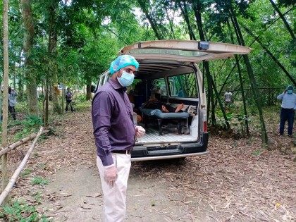 বাঁশবাগানে ফেলে যাওয়া কিশোরকে উদ্ধার করলেন ইউএনও