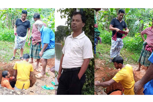 হিন্দু শিক্ষকের সৎকারে কেউ আসেনি, এগিয়ে এল মুসলিম যুবকরা!