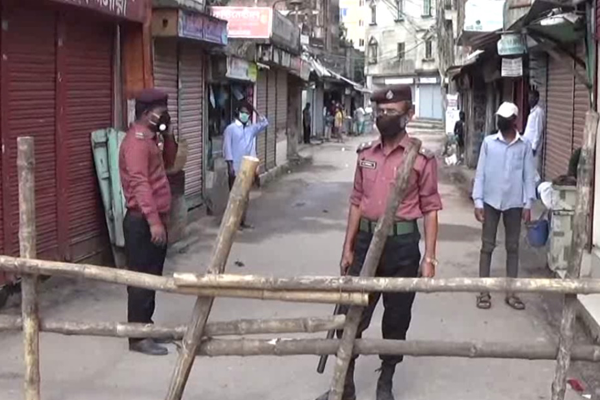 ব্রাহ্মণবাড়িয়া শহরে নতুন করে লকডাউন ঘোষণা

