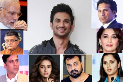 সুশান্তকে হারিয়ে শোকে মুহ্যমান বলিউড, ভারতজুড়ে শোকের ছায়া