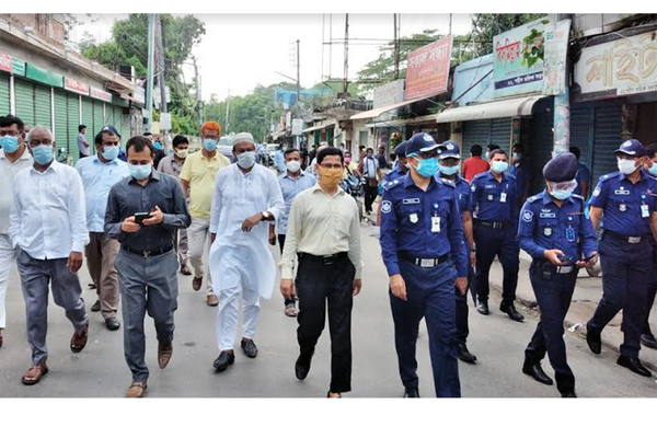 মানিকগঞ্জের ৭টি আঞ্চলে রেড জোন কার্যকর