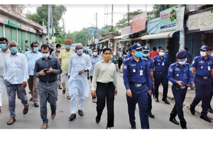 মানিকগঞ্জের ৭টি আঞ্চলে রেড জোন কার্যকর