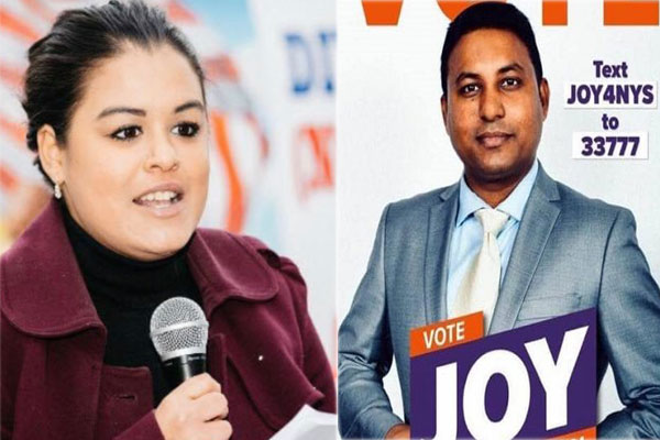 নিউইয়র্কে ডেমোক্র্যাটিক প্রাইমারিতে
বাংলাদেশি জামিলা ও জয় চৌধুরী