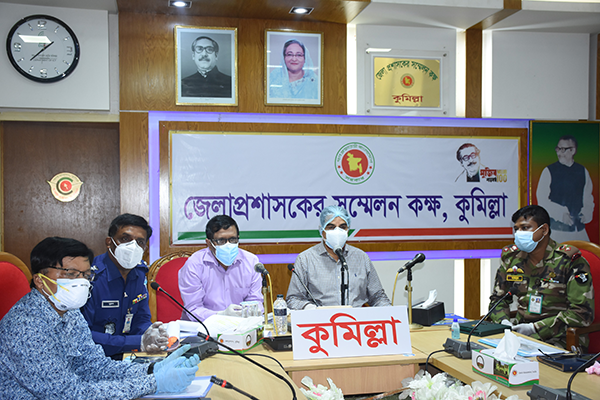লকডাউন হচ্ছে কুমিল্লা নগরীর চার ওয়ার্ড 
