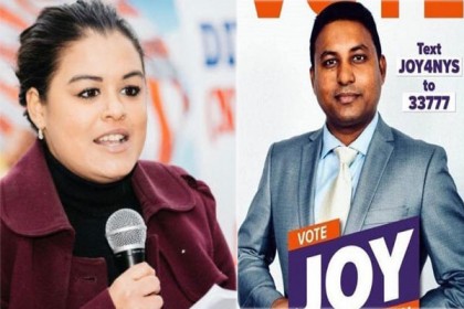 নিউইয়র্কে ডেমোক্র্যাটিক প্রাইমারিতে
বাংলাদেশি জামিলা ও জয় চৌধুরী