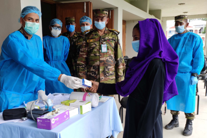 শ্রীমঙ্গলে সেনাবাহিনীর উদ্যোগে স্বাস্থ্যসেবা

