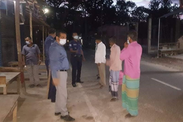 শরীয়তপুরে স্বাস্থ্যবিধি না মানায় ২০ জনকে জরিমানা