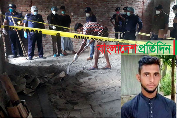 বোনের সাথে প্রেম করায় যুবককে খুন, ১২ দিন পর বালিচাপা লাশ উদ্ধার