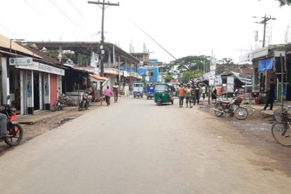 শ্রীমঙ্গলে কালিঘাট সড়কে 'রেড জোন' ঘোষণা

