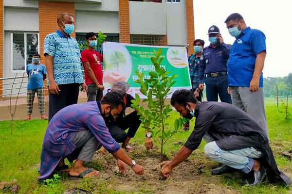 রাজবাড়ীতে বৃক্ষরোপণ অভিযান উদ্বোধন