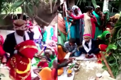 বাবার ইচ্ছায় যে কারণে কাঠের পুতুলের বউ বিয়ে করলেন যুবক!